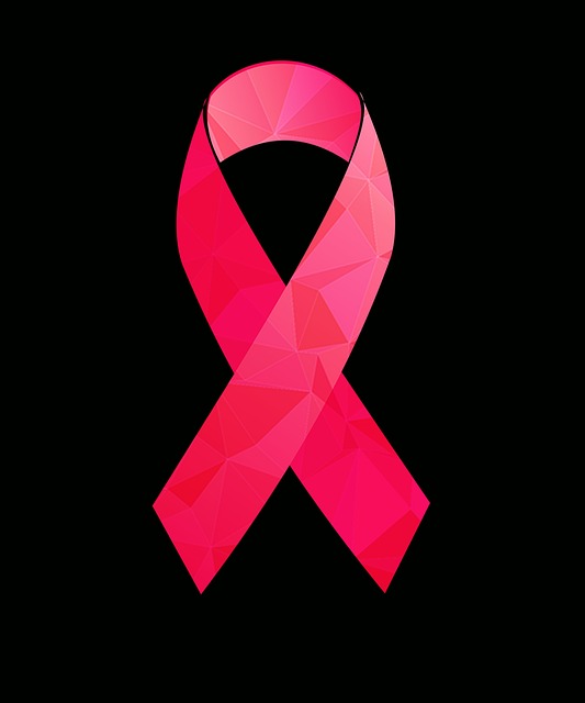 pink ribbon for breast cancer